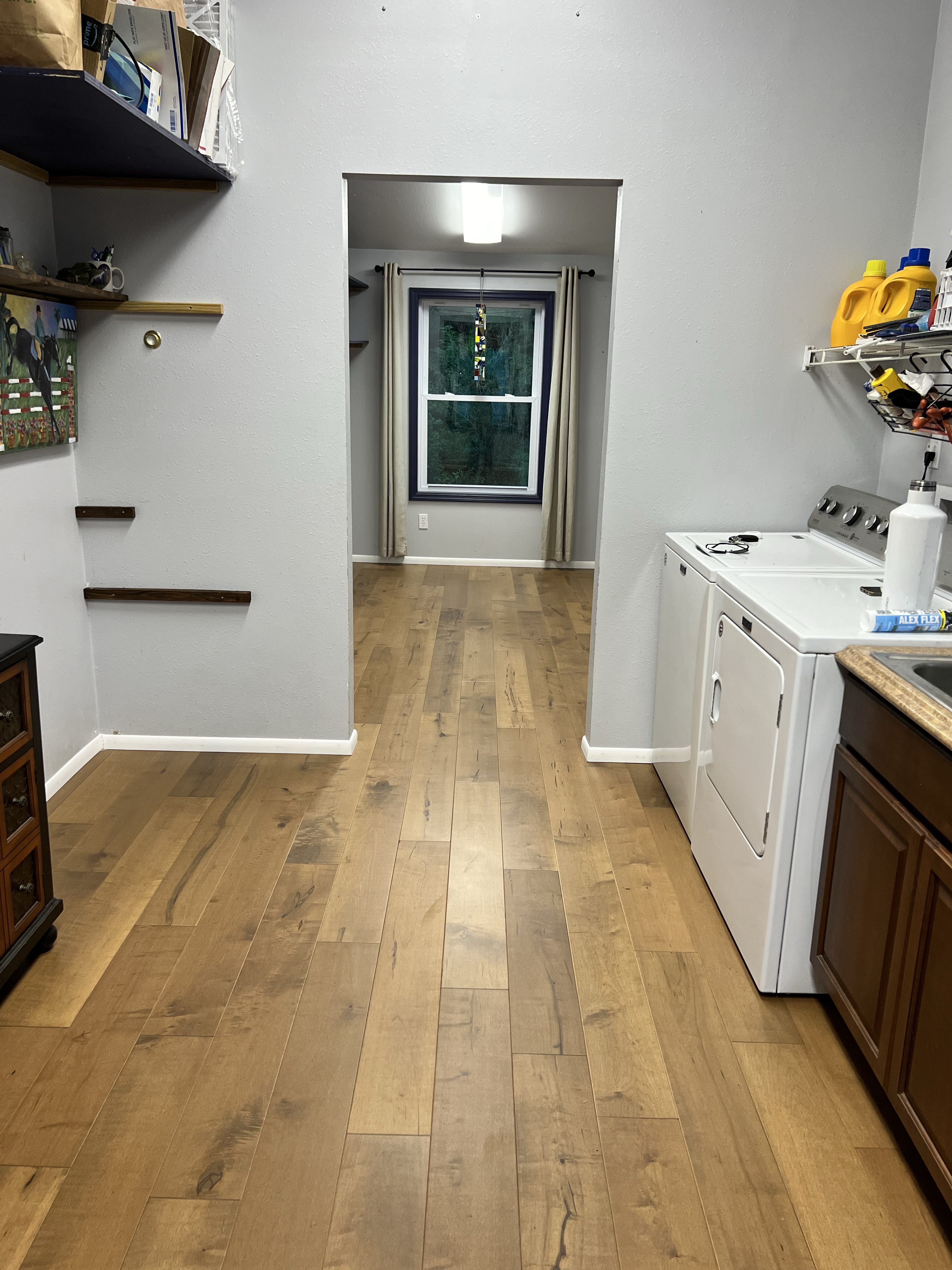 Kitchen Hardwood Flooring Installation