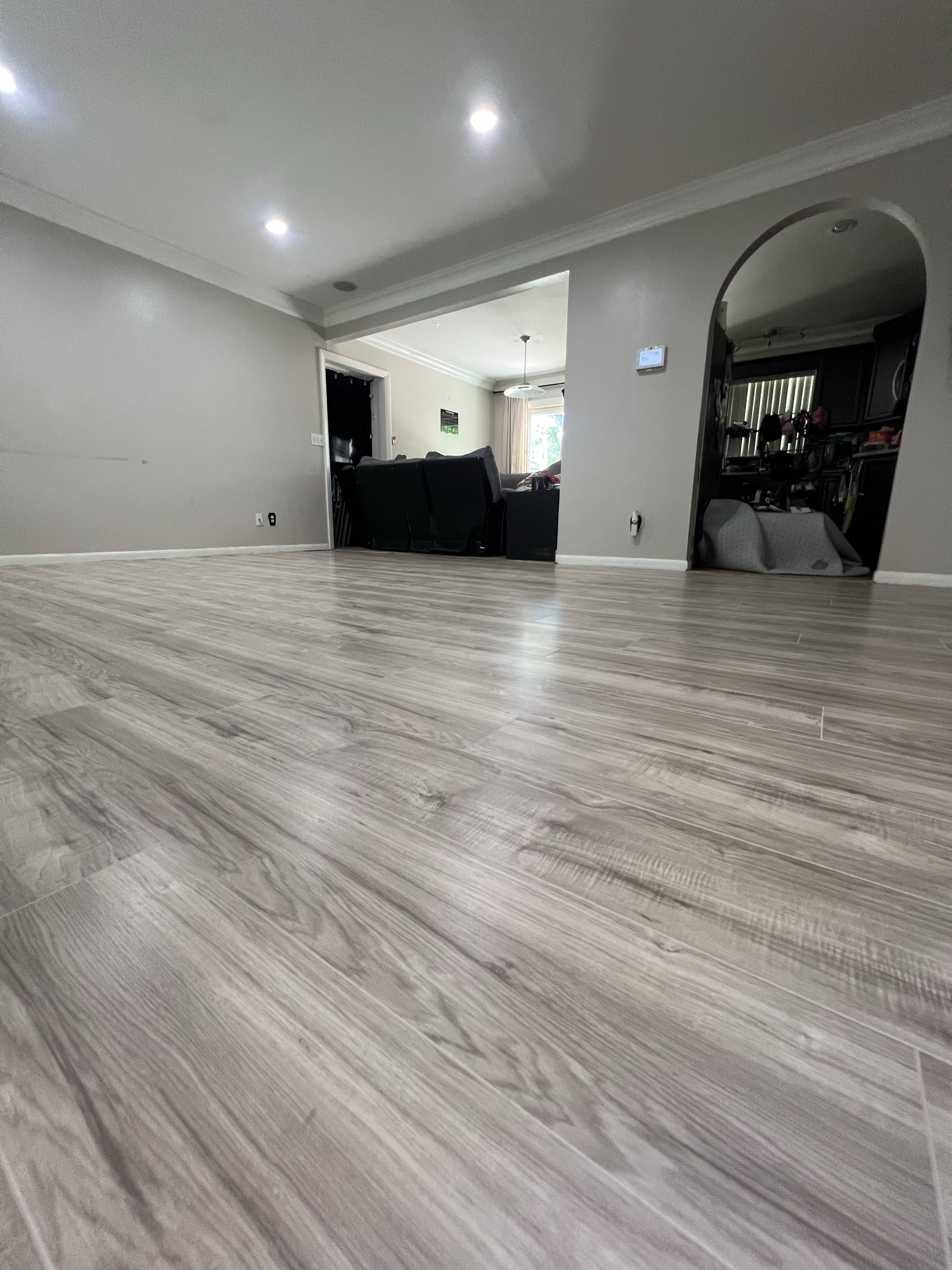 Luxury Vinyl Plank Flooring Installation